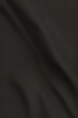 Crinkled black fabric