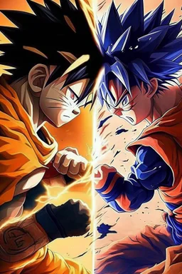 Naruto VS Goku