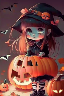 A cute halloween picture