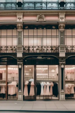 stormagasin med lingerie foran
