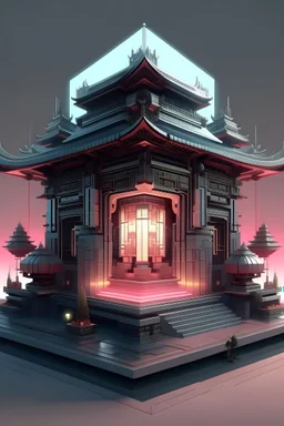 Electronic temple