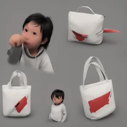 Children's bag, violence knife