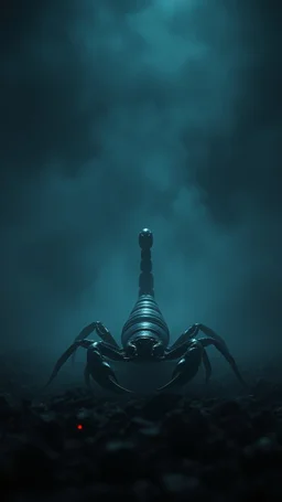 ,surrealism of the dark of a nightmare , hyper photorealistic, hyper detailed bright art color, high resolution, fog, octane render, tilt shift, HDRI Environment, all pictures dark gray, a scorpion