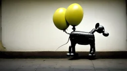 Banksy balloon animal