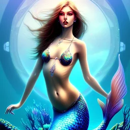 Beautiful women mermaid