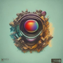 Wood, pastel colors, crepusculare, monde, brain cold, spirale, olive,kind spiner, brown, yelow, white, red, cubes, cups, abstract art,creme,