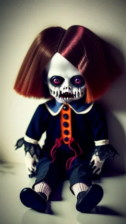 Creepy halloween doll