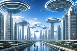 Technology of the future Show the world how it will be in the future