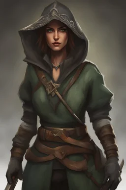 Medieval Mage Hunter rogue