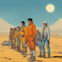 Team Human by Moebius