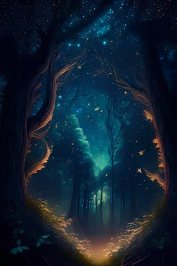 Celestial forest
