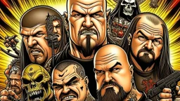 Pantera metal band Phil Anselmo cartoon