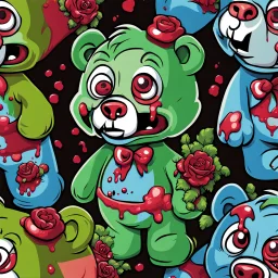 zombie care bear