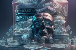 mastermind stole millions,fentanyl, perfect composition, hyperrealistic, super detailed, 8k, high quality, trending on artstation, studio photo, highly detailed, wide borders