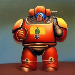 Fernando Botero, space marine