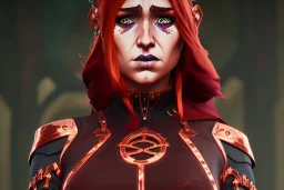 copper haired sorceress