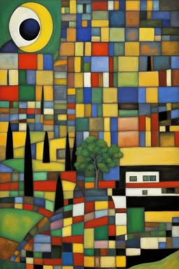 The good earth is rich and can provide for everyone. The way of life can be free and beautiful, but we have lost the way; Klimt; Hundertwasser; Symbolism; Abstract Art; Bauhaus; Avant Garde; Expressionism