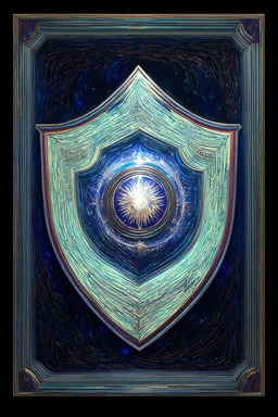 Psychic Shield; neo-surrealistic optical art