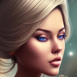 beautifull face, meditation, universe, fourth dimension, realistic, 8k, high quality, extreme detail, symmetrical,