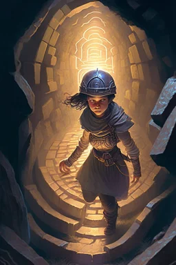 Step by cautious step, Agatha pushed forward, her path illuminated by the flickering light of her helmet. She encountered hidden traps and treacherous obstacles, but her intellect and resourcefulness guided her through the darkest recesses of the labyrinth.