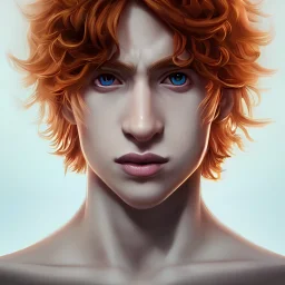 a symmetrical portrait of kvothe by artgerm, digital art, unreal engine 5, trending on artstation, deviantart, pinterest, rule of thirds, 4 k uhd image