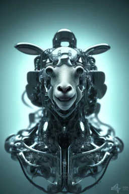 sheep brain cyborg, matrix style