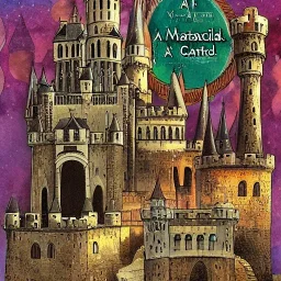 A magical canal city of wizards, witches and warlocks with a castle erin stead style