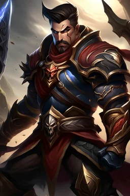 Darius from league of legends duelist