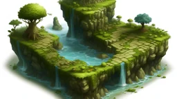This realm has no plant life. All vegetated areas are petrified. Just about all organisms are made from textiles.