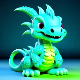 cute dragon 3D