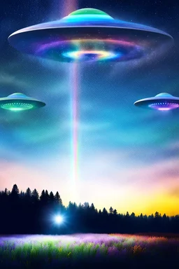 UFOS RAINBOWS