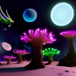 herbivore alien animals that graze on a scifi landscape, bioluminsescent plants, bioluminescent flovers, 8k resolution, dynamic lighting, ultra hyperdetailed, Unreal Engine 5, ultra colourful, very small details, realistic