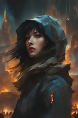 a midnight portrait of the world exploding : extreme detail intricate motifs by Bastien Lecouffe Deharme jeremy mann andree wallin deep depth of field bright dramatic lighting craig mullins radial maximalist deviantart Ray Tracing Yoshikata Amano Edwin Landseer Ismail Inceoglu; Russ Mills Victo Ngai Bella Kotak; 3d: perfect composition