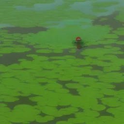 duckweed scientist floating