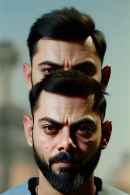 Virat Kohli, highly detailed, cinematic 16k