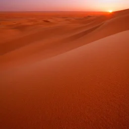 désert du Sahara, coucher de soleil, dune de sable, montagne, rochers