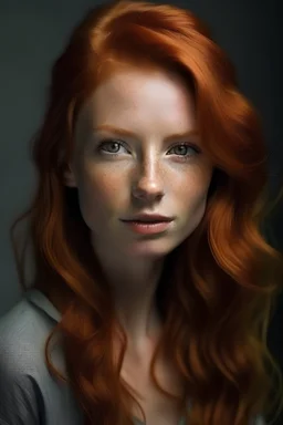 human redhead woman