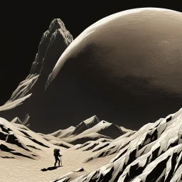 Mountain Climbing on Ganymede.