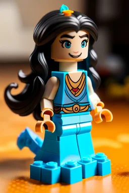 A Lego Disney princess jasmine minidoll