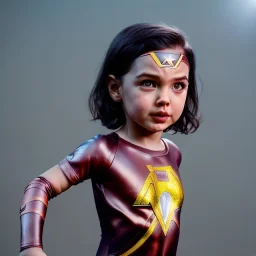 Gal gadot toddler, full body, dramatic lighting, hyper realistic