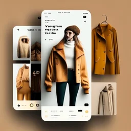 Social media design for a clothing store