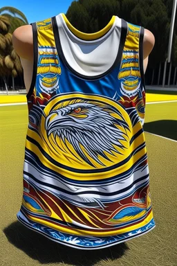 west coast eagles aboriginal art guernsey