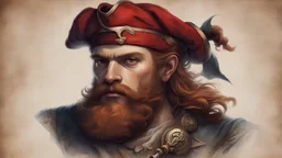Barbarossa, the legend of the red-bearded pirate in his youth