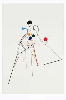 Reprezentare grafica minimal art a unei compozitii de arta moderna figurativa reprezentand cu multe detalii o traditie ruseasca , formalizata dupa modelul mixat a lui Dali cu Picasso în stilul combinat acuarelei moale a lui Joan Miro si cu filigran lineart minimal a lui Jean Cocteau cu Paleta de culori impresionista cu culori putine si tari. Fond alb si linii color subtiri si paralele cu umbre de hasuri