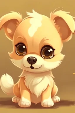 make a cute! baby dog