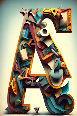creatd new alphabet