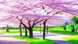 Fortnight, cherry blossom tree