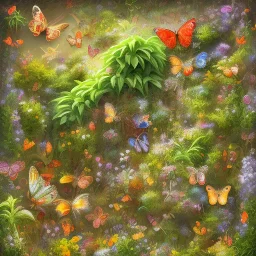 Bu, kelebeklerin yaşayabileceği bir ortam oluşturmak için bir cam kap, bitki çekirdeği veya toprağı ve kelebekleri yemesi için çiçekler kullanılarak yapılır. Kelebekleri çekmek için, çiçeklerin çekiciliğini artırmak için birkaç tane balmumu veya çiçek suyunu da ekleyebilirsiniz.