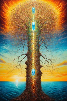 True creativity comes alive in vertical time; Surrealism