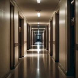 corredor prédio vazio